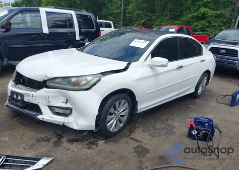 2013 Honda Accord Ex-L V-6 z USA, uszkodzony, nr VIN 1HGCR3F89DA001926